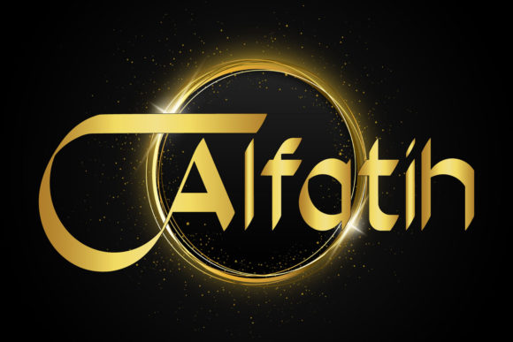 Alfatih Font for Modern Branding and Creative Projects