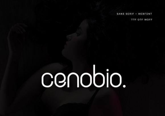 Cenobio Display Font for Editorial Design