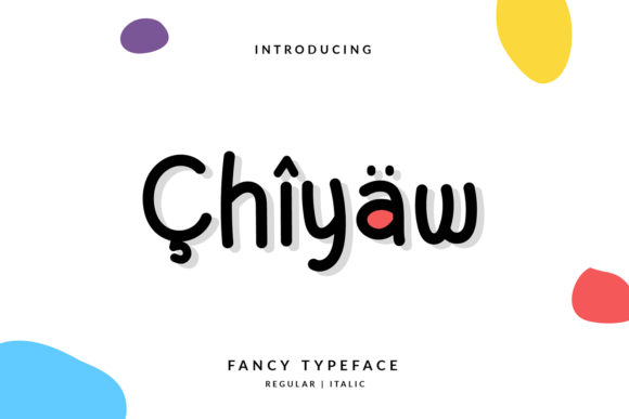 Chiyaw: A Display Font That Elevates Your Brand