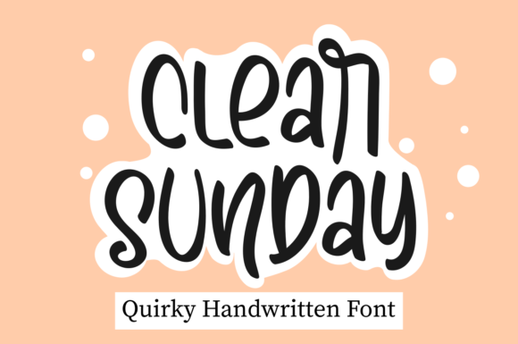 Clear Sunday: A Stylish Display Font for Professional Branding