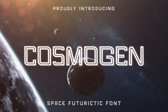 Cosmogen: A Modern Display Font for Editorial Design