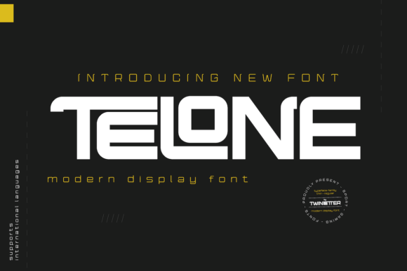 Discover Telone – A Futuristic Display Font for Modern Web Design