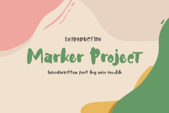 Discover the Beauty of Marker Project Font