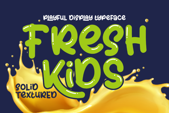 Fresh Kids Font for a Polished Brand Look