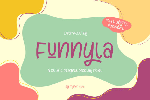 Funnyla Font for Stylish Craft and Design Projects