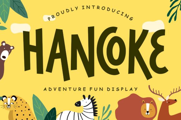 Hancoke Font for Playful Handmade Creations