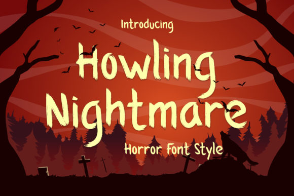 Howling Nightmare Font for Bold Digital Design