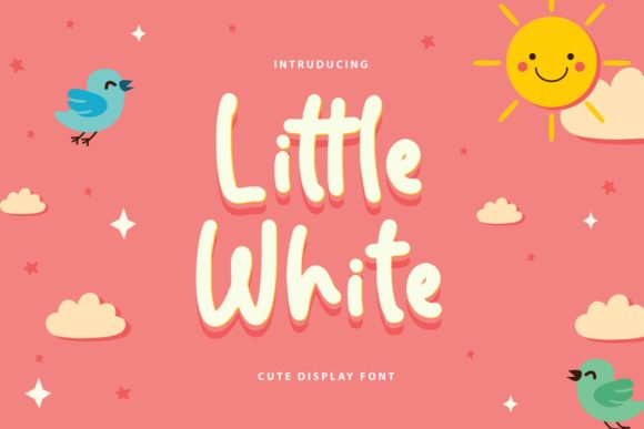 Little White: A Playful Display Font for Modern Web Design