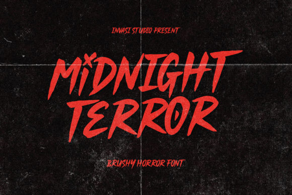 Midnight Terror: A Spooky Font for Bold Branding