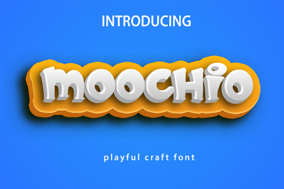 Moochio: A Playful Display Font for Web Design