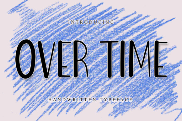 Over Time Font for Professional Branding and Design