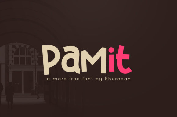 Pamit: A Modern Display Font for Editorial Design