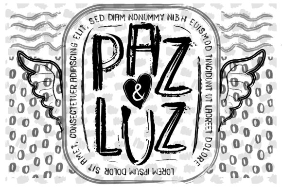 Paz Luz: A Cool Display Font for Bold Branding