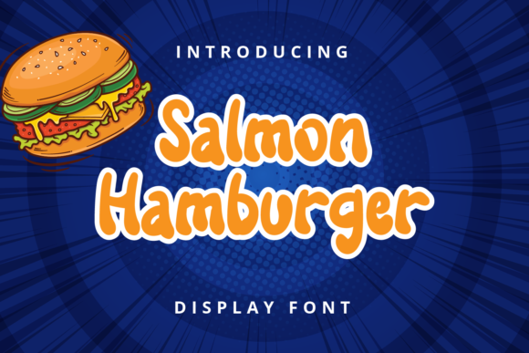 Salmon Hamburger Font for Bold Visual Impact