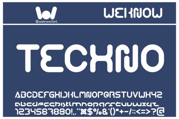 Techno Font for a Modern and Memorable Brand Look