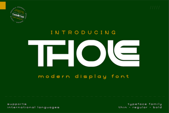 Thole Font for a Fresh Brand Look