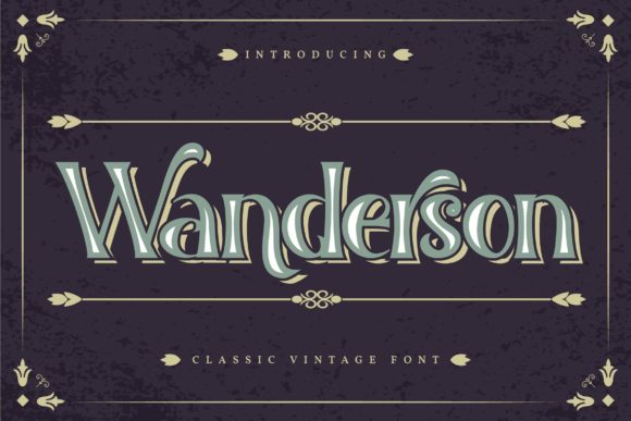 Wanderson Font for Professional Branding and Design